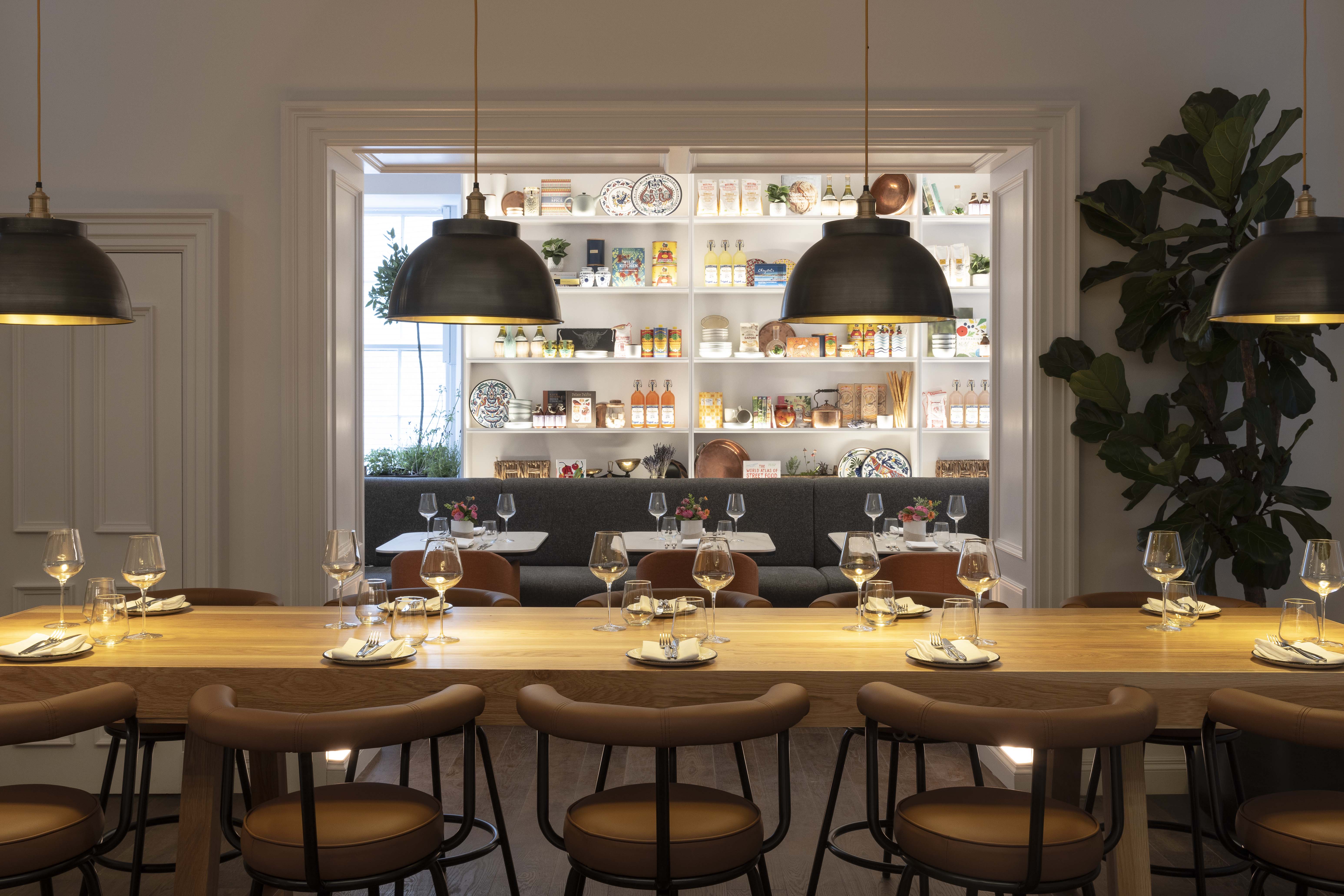 Edinburgh Virgin Hotel Commons Club Kitchen Table(1.0)